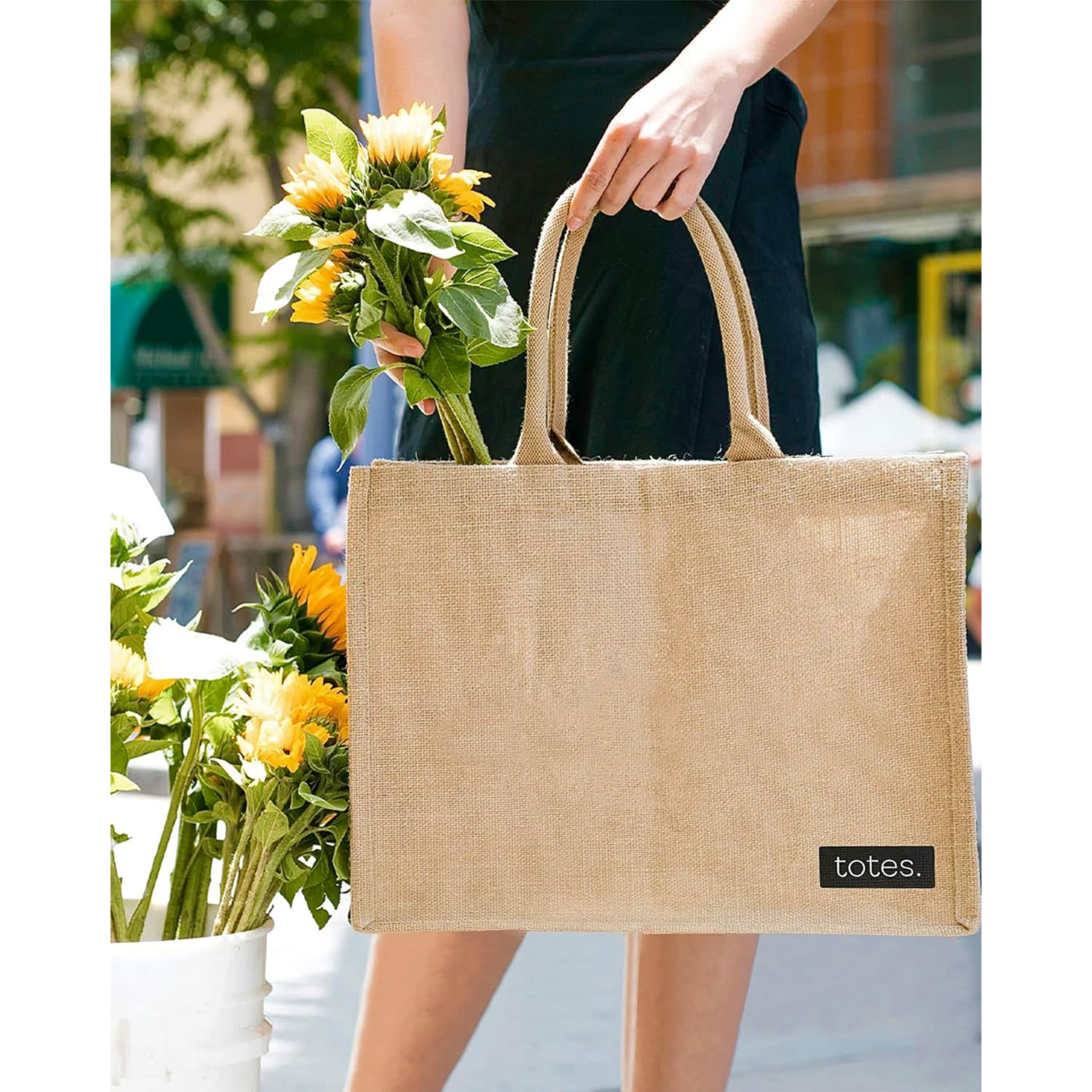 Natural Custom Printed Jute Shopping Bag for Brand Promotion, Capacity:  10kg at Rs 52/pieces in Kolkata